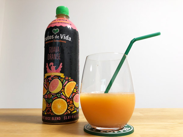 【コストコ】100％グァバオレンジジュース[Frutos de Vita]がお値段以上の美味しさ